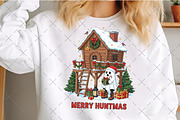 Merry Huntmas PNG, an Illustration by Craft Nest (Thumbnail 4 of 6)