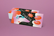 Pink Purple Mardi Gras Ticket, a Card Template by graphicook (Thumbnail 4 of 6)