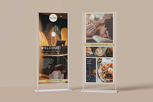 Hotel Upright Banner Template, a Poster Template by SouzaCreative