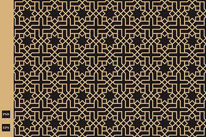 4 Moroccan Islamic Patterns