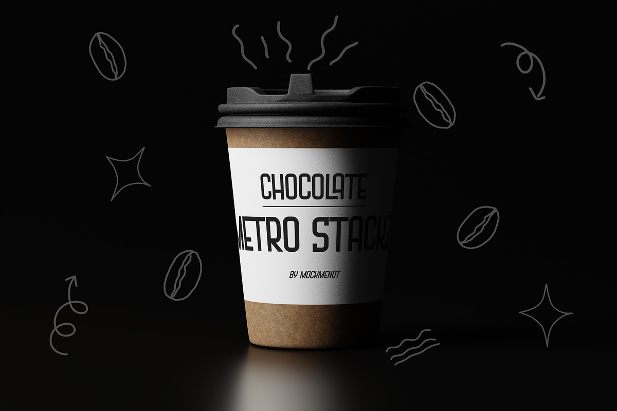 Metro Stackz Bold Display Font, a Sans Serif Font by Mockmenot (Photo 4 of 5)