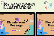 Doodles and Scribbles, a Decorative Illustration by Digital Department (Thumbnail 4 of 5)
