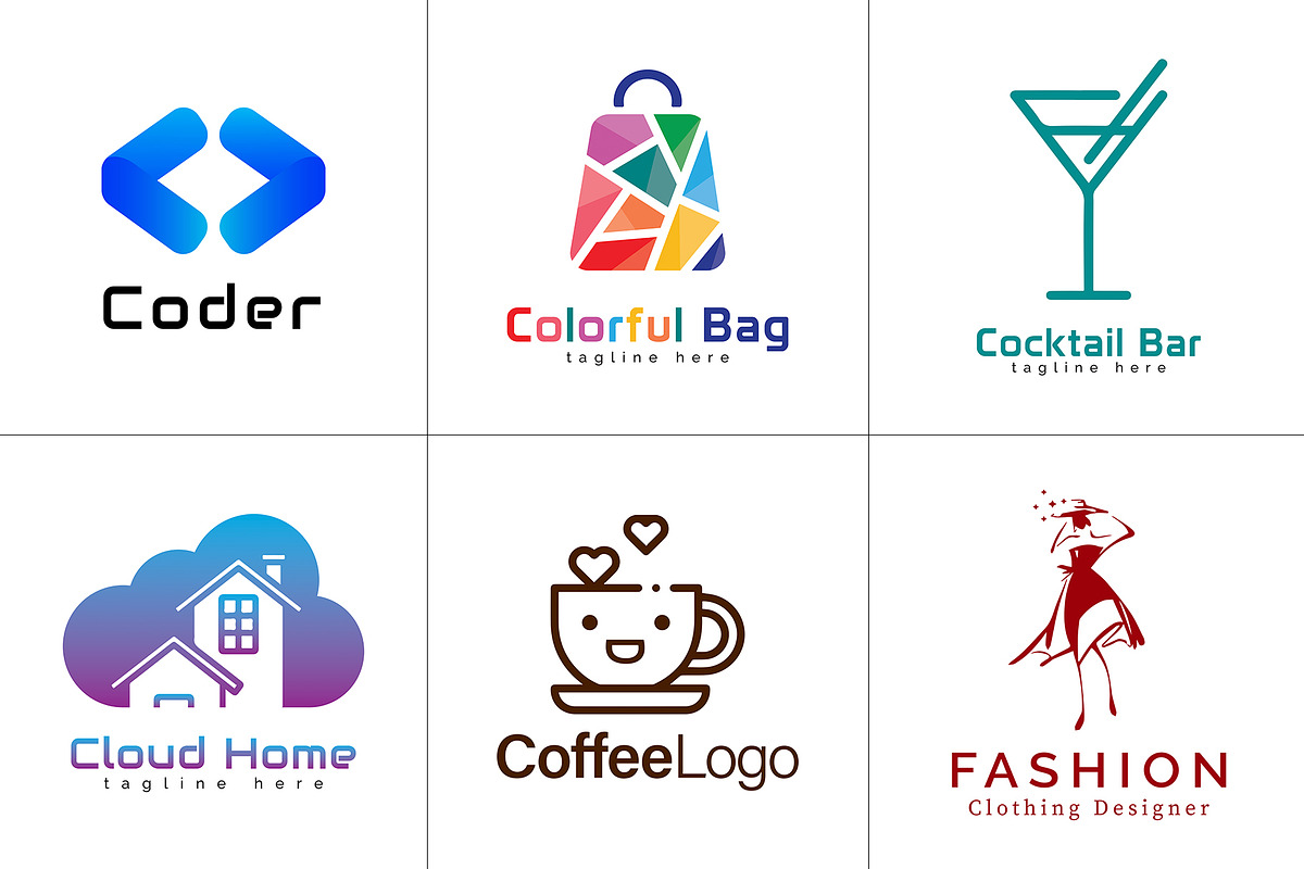 800+ Professional Logos Bundle, a Branding & Logo Template by Design Forest (Photo 39 of 48)