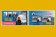 Traveling Youtube Video Thumbnail, a Social Media Template by hekenostudio (Thumbnail 2 of 4)