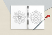 Easy Mandala Coloring Book, a Graphic by MISTstudioDesign (Thumbnail 6 of 8)