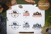 Vintage Adventure Branding Kit, a Branding & Logo Template by JeksonGraphics (Thumbnail 15 of 55)