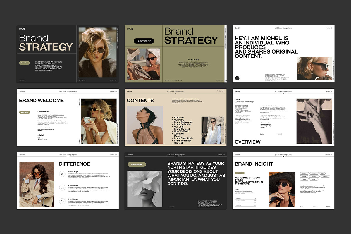 Axe Brand Strategy Template preview 5