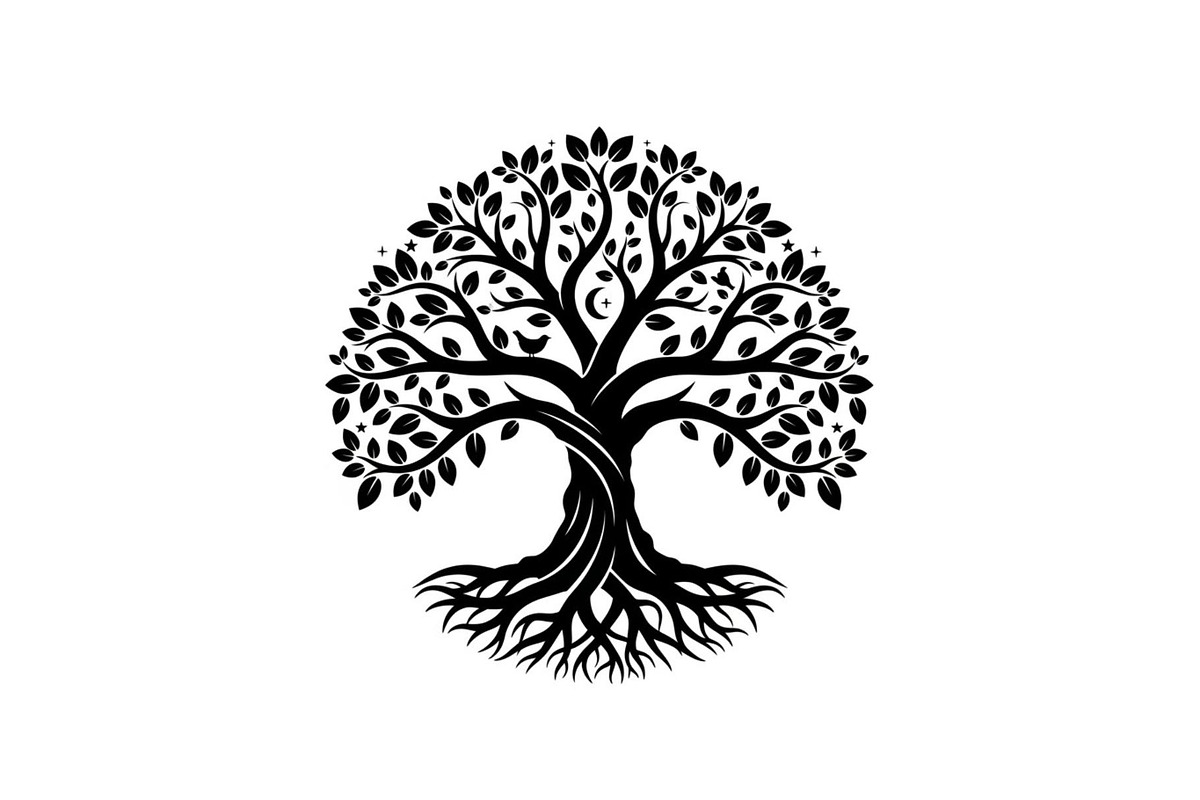 Tree Silhouette Vector Bundle, an Illustration by musafir_fashion (Photo 13 of 51)
