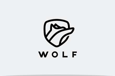 Wolf Head Logo