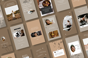 Instagram Reel Cover Templates Canva