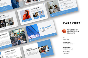 Karakurt – Business PowerPoint, a Presentation Template by kreatifreya