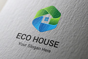 Eco House Logo, a Branding & Logo Template by aykutfiliz (Thumbnail 2 of 3)