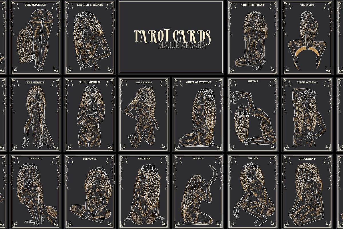 Tarot cards. Major Arcana, a Person Illustration by Chikovnaya (Photo 1 of 2)