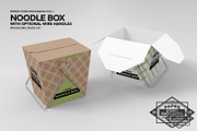Noodle Box Packaging Mockup, a Packaging Mockup by INCDesign (Thumbnail 4 of 6)