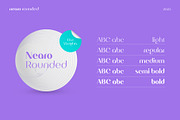 Nearo Rounded, a Sans Serif Font by Digitype Studio (Thumbnail 2 of 10)