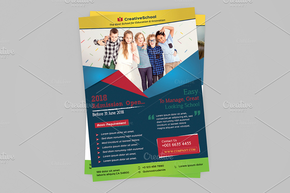Education Flyer Design, a Flyer Template by ideaz_sabbir (Photo 2 of 6)