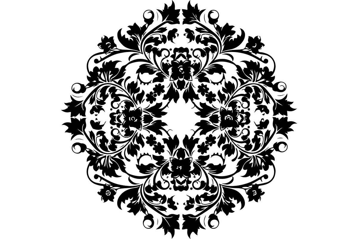 Ornamental Mandala Vector, an Object Graphic by Creativeshirt (Photo 12 of 19)