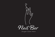 Nail Bar Logo Template, a Branding & Logo Template by BrandPacks (Thumbnail 4 of 4)