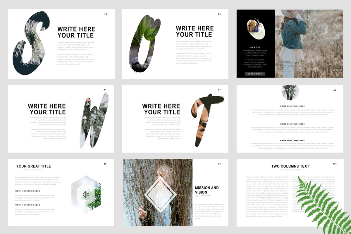 NATURE Presentation Powerpoint, a Presentation Template by SlideBester (Photo 12 of 16)