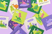 Dinosaur World | Graphic collection, an Illustration by katieromanoff_art (Thumbnail 2 of 13)