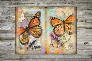 Ephemeral Wings Junk Journal Pages