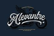 Alevantre, a Script Font by ilhamtaro (Thumbnail 1 of 11)