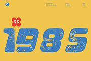 CS Atomic Stamp, a Sans Serif Font by Craft Supply Co. (Thumbnail 5 of 8)