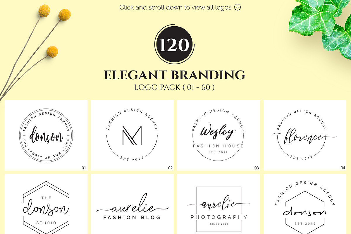 1900 Logos Giga Bundle, a Branding & Logo Template by XpertgraphicD (Photo 35 of 75)