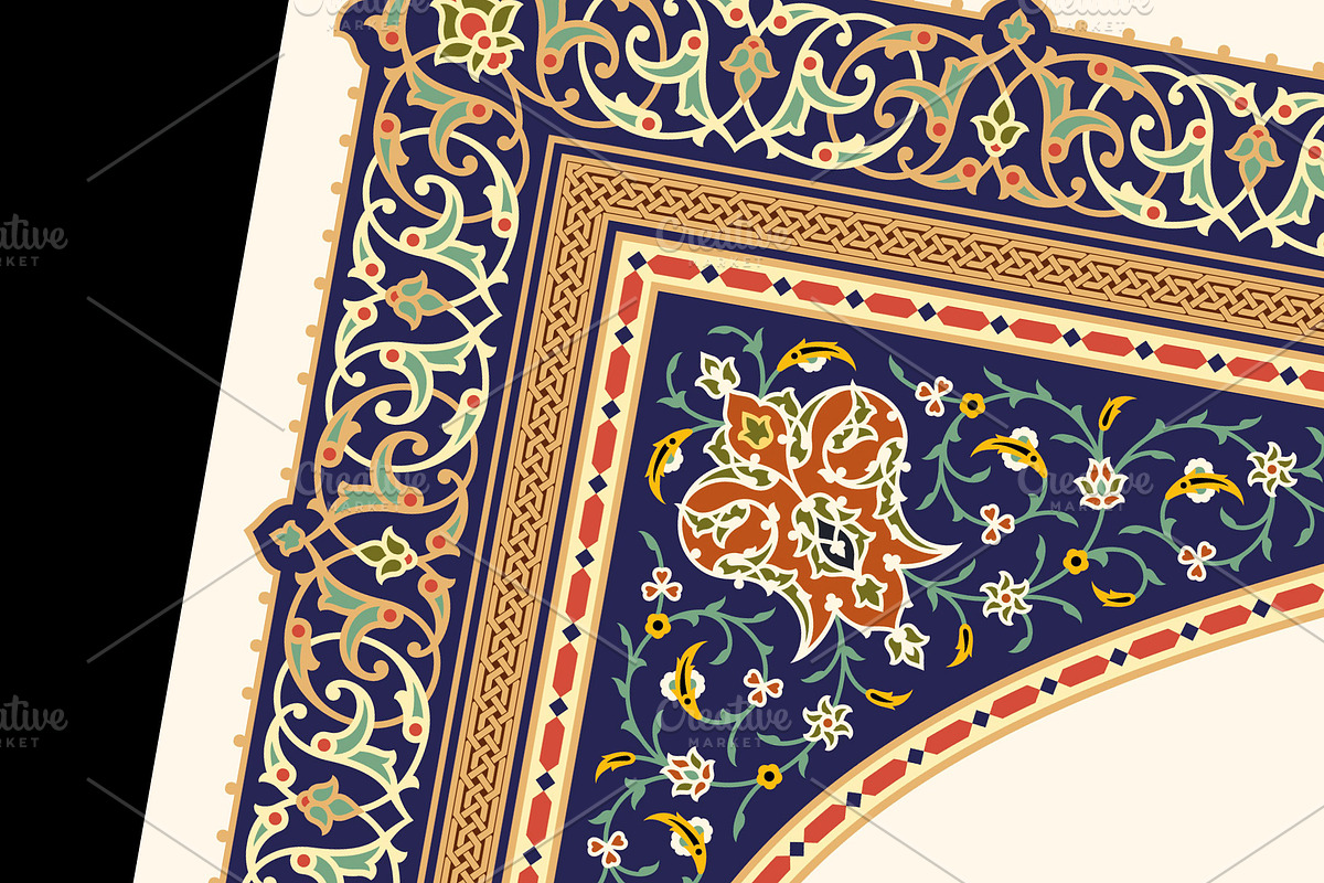 Luxury Floral Nikkah Certificate, a Templates & Theme by Azat1976 (Photo 2 of 2)
