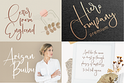 End Year Font Bundle, a Script Font by BearyType Studio (Thumbnail 6 of 11)