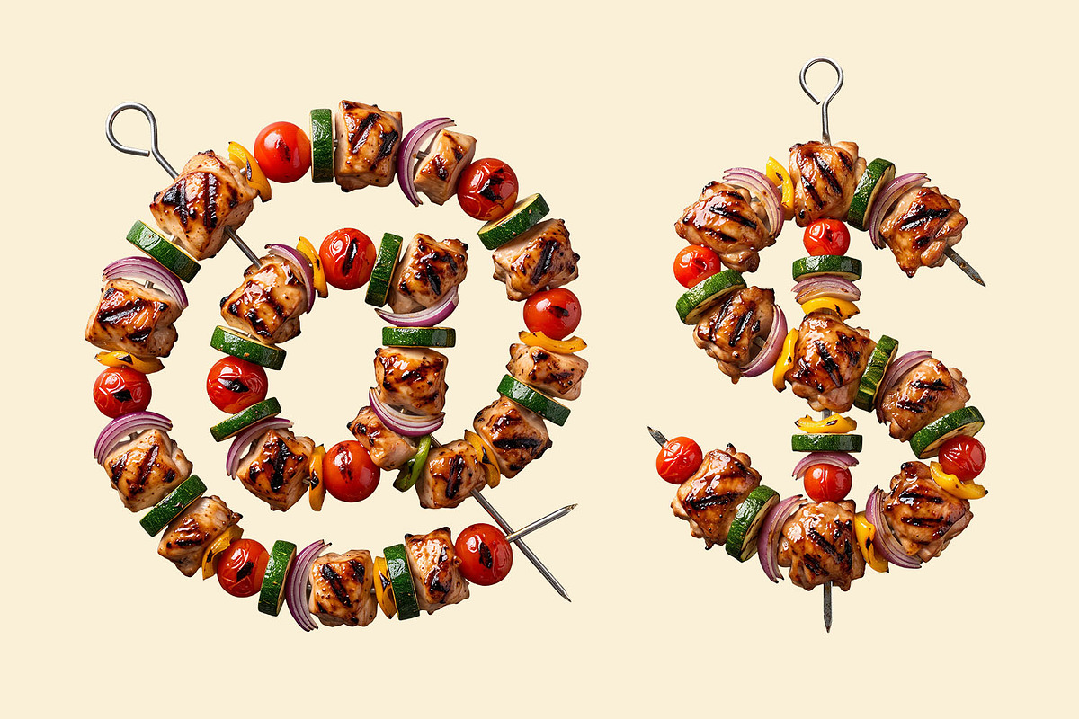BBQ Skewer Font, a Sans Serif Font by Handmadefont (Photo 4 of 15)