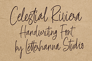 Celestial Riviera Handwriting Font, a Handwritten Font by Letterhanna Studio (Thumbnail 10 of 10)