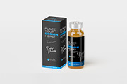 Vaccine Glass Vial Bottle Mockup Set, a Packaging Mockup by artBit Design Studio (Thumbnail 3 of 7)
