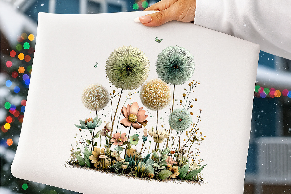 Spring wildflower clipart, an Illustration by SinaCreation (Photo 8 of 11)