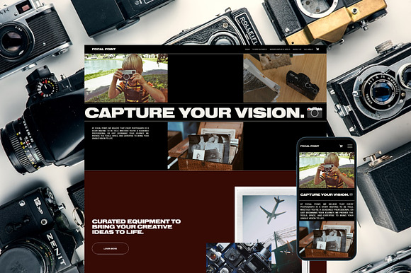 Focal Point - Squarespace Template 7.1 preview 8