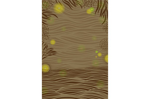 Brown abstract frame background, a Texture Illustration by Nenahliadava Design