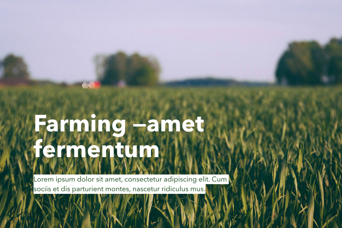 Farming Keynote Template, a Presentation Template by Jumsoft (Photo 2 of 21)