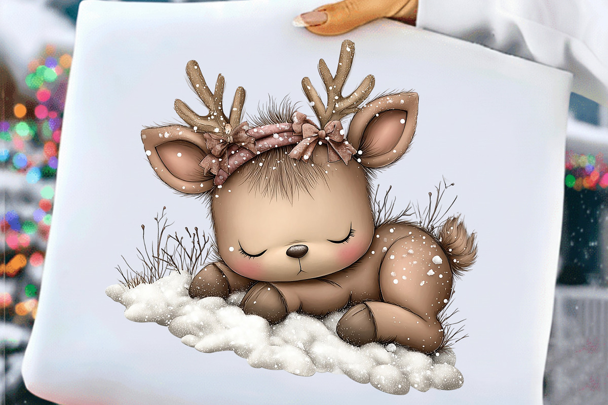Cute Winter Animals Clipart, an Illustration by Craft Nest (Photo 3 of 10)