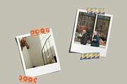 Polaroid Mockup 3 Views, a Merchandise Mockup by graphicsauce (Thumbnail 2 of 4)