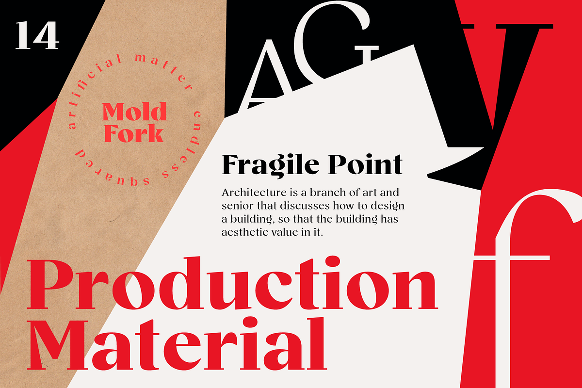 Bovino; 18 Fonts Sharp Serif, a Serif Font by Eko Bimantara (Photo 7 of 10)