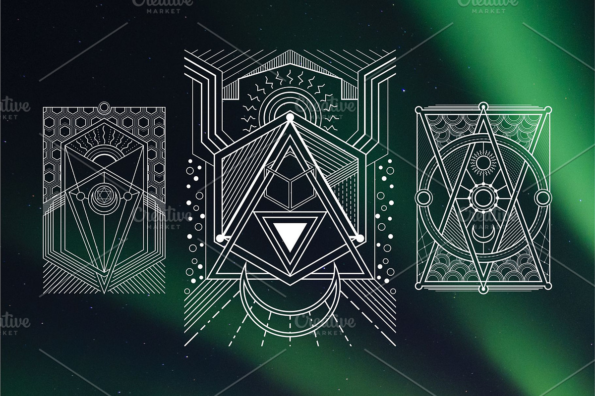 New Sacred Geometry, an Illustration by azhartz (Photo 2 of 5)