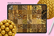 245 Procreate Gold texture brushes, a Brush Add-On by Revabrush (Thumbnail 8 of 8)