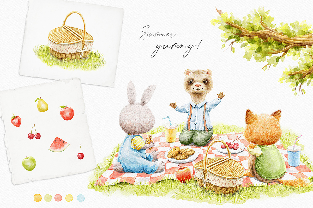 My best summer, an Animal Illustration by Mimomy (Photo 4 of 16)