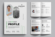 Company Profile Design Layout, a Brochure Template by MightyDesign (Thumbnail 1 of 6)