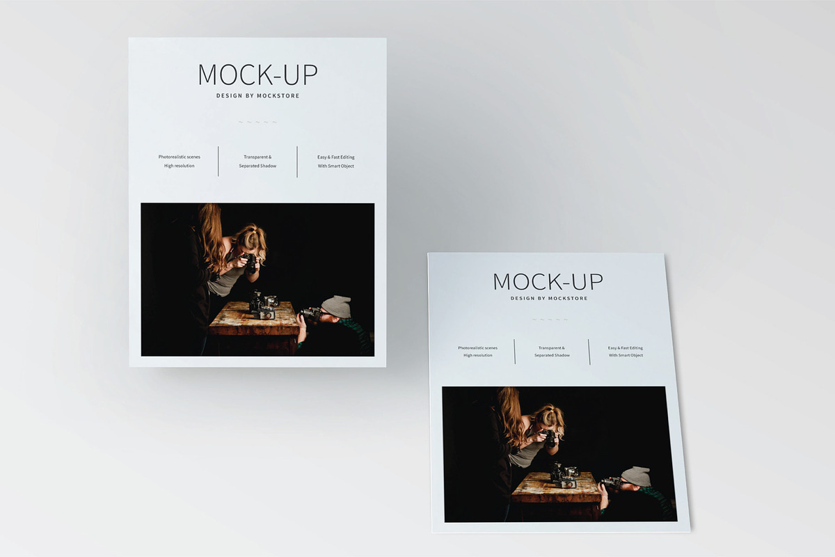 US Letter Flyer Mock-Up, a Print Template by Mockstore (Photo 9 of 10)