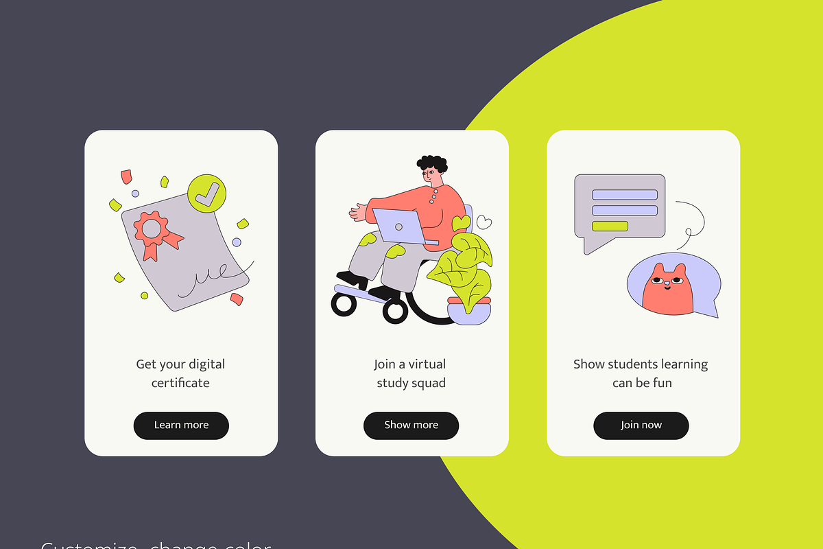 Illustrations for Online Courses, an Education Illustration by Somewhat Brilliant (Photo 3 of 6)