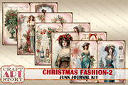 Christmas Fashion-2, a Person Illustration by CraftArtStory (Thumbnail 3 of 7)