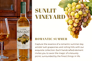 Vineyard Picnic Watercolor Clipart, a Food Illustration by foxsong (Thumbnail 6 of 11)
