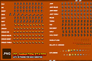 Characters Spritesheet 21, an Illustration by pzUH (Thumbnail 2 of 5)