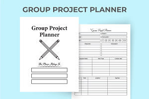 Group Project Planner KDP Interior